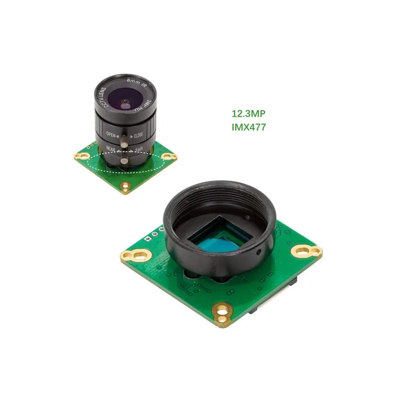 Arducam-HQ-Camera-for-Jetson-Nano-and-Xavier-NX-12 (1) Arducam HQ Camera for Jetson Nano and Xavier NX, 12.3MP 1/2.3 Inch IMX477 with 6mm CS-Mount Lens