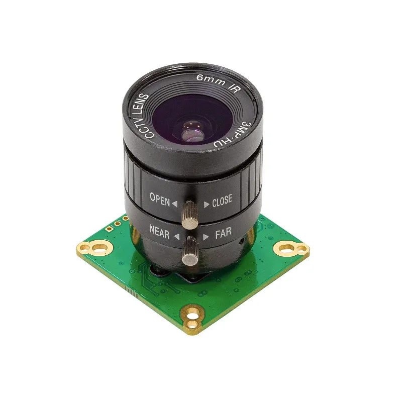 Imx477 Camera - Arducam HQ Camera for Jetson Nano and Xavier NX, 12.3MP 1/2.3 Inch IMX477 with 6mm CS-Mount Lens