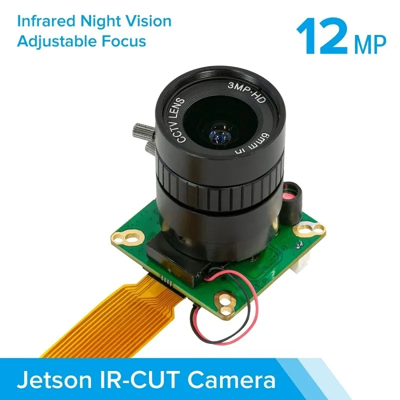 Imx477 Module - Arducam High Quality IR-CUT Camera for Jetson Nano/Xavier NX, 12.3MP 1/2.3 Inch IMX477 HQ Camera Module wi...