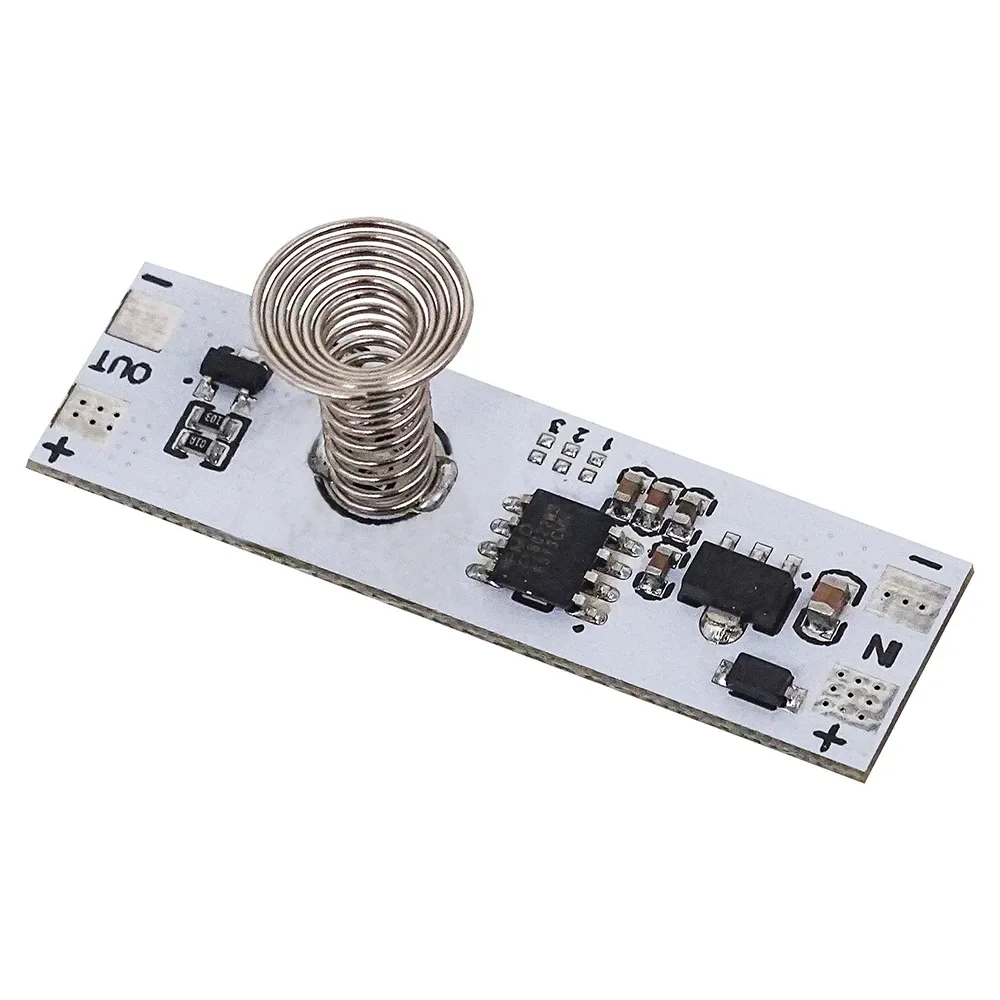DC-12V-Capacitive-Touch-Sensor-Switch-Coil-Spring-Switch-LED-Dimmer-Control-Switch-9-24V-30W.jpg_Q90.jpg_ Touch Switch Capacitive Sensor Module 9V-24V 30W 3A LED Dimming Control