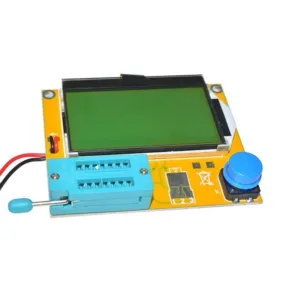 9V Battery Operated LCR-T4 12864 LCD Graphical Transistor Tester Resistance Capacitance ESR SCR Meter 3 9V Battery Operated LCR-T4 12864 LCD Graphical Transistor Tester Resistance Capacitance ESR SCR Meter