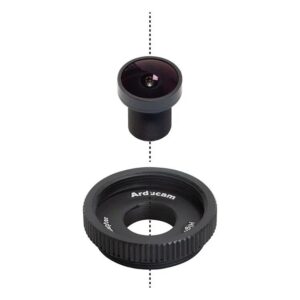 M12 Adapter - Arducam 120 Degree Wide Angle 1/2.3inch M12 Lens with Lens Adapter for Raspberry Pi High Quality Camera