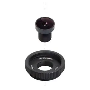 M12 Adapter - Arducam 120 Degree Wide Angle 1/2.3inch M12 Lens with Lens Adapter for Raspberry Pi High Quality Camera