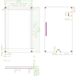 Nextion Intelligent NX8048P070-011C 7.0″ HMI Capacitive Touch Display