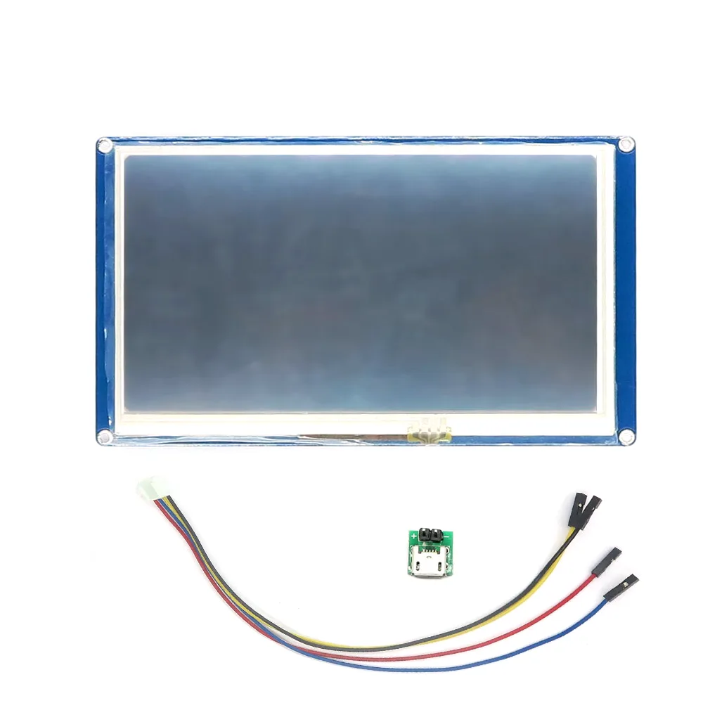 Nextion-NX8048T070-Generic-7 (4) Nextion BASIC NX8048T070 7.0″ HMI TFT LCD Touch Display