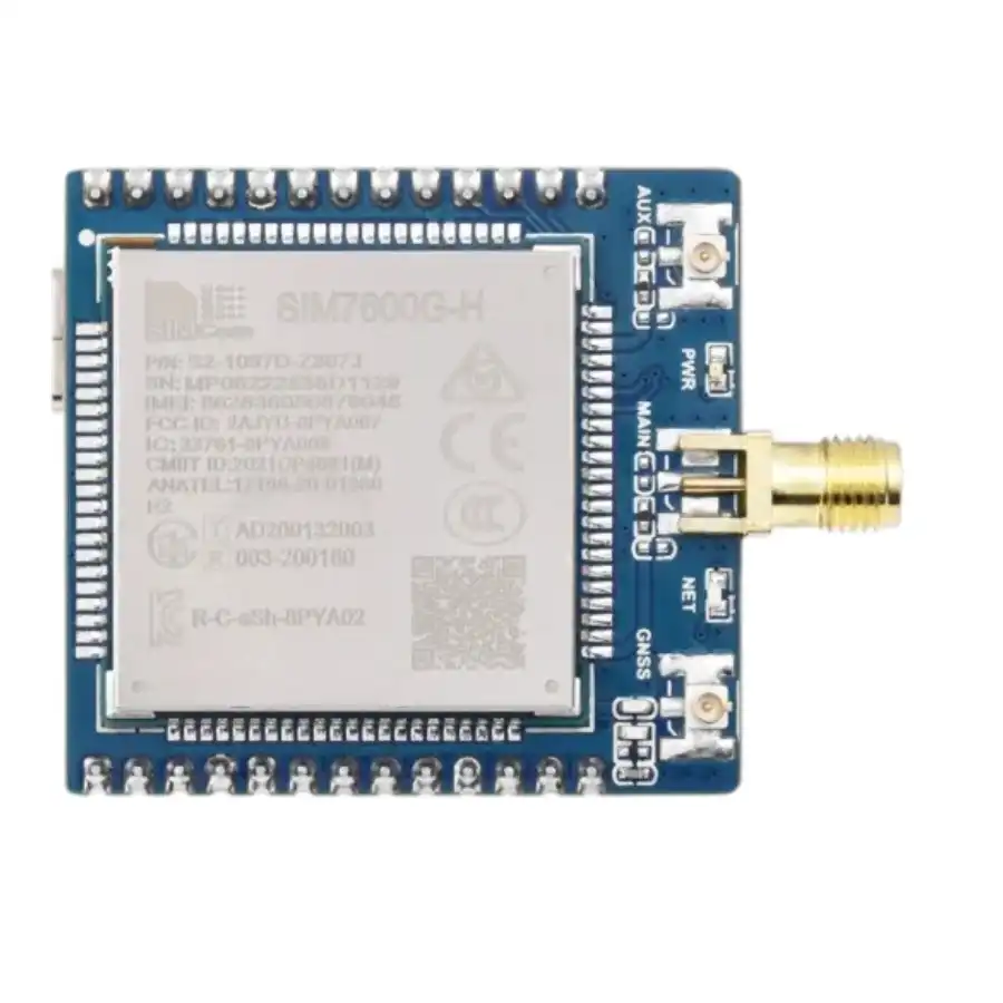 Waveshare SIM7600G H 4G Communication Module Multi band Support Compatible with 4G 3G 2G With GNSS Positioning 1