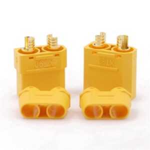 Xt90 Connector 355300 - XT90 Male-Female Connector pair with Housing-1Pair