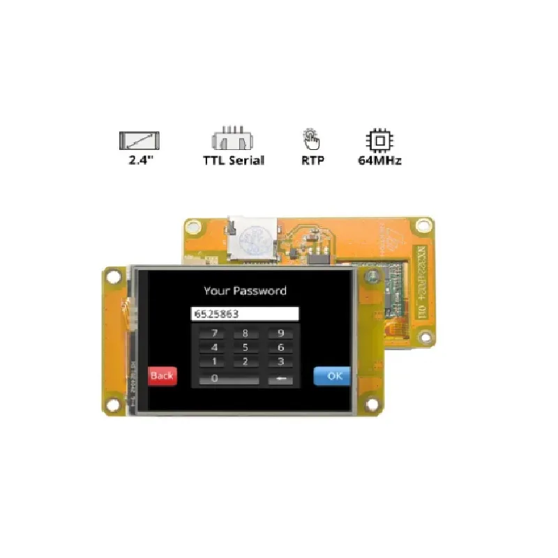 Nextion Discovery NX3224F028 2.8″ Resistive Touch Display