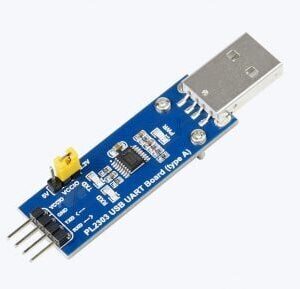 Pl2303 Module - Waveshare PL2303 USB To UART (TTL) Communication Module V2, USB-A Connector