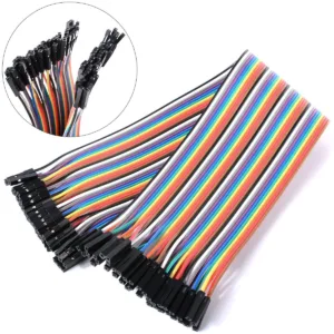 Female To Dupont - Female to Female DuPont Line 40 Pin 30cm
