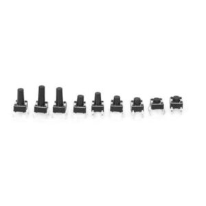 10mm Switch - Orange 7 Values 70pcs 6X6x4.3/5/6/7/8/9/10mm Tact Switch Tactile Push Button Switch Kit Sets