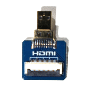 Waveshare DIY HDMI Cable: Straight Micro HDMI Plug Adapter