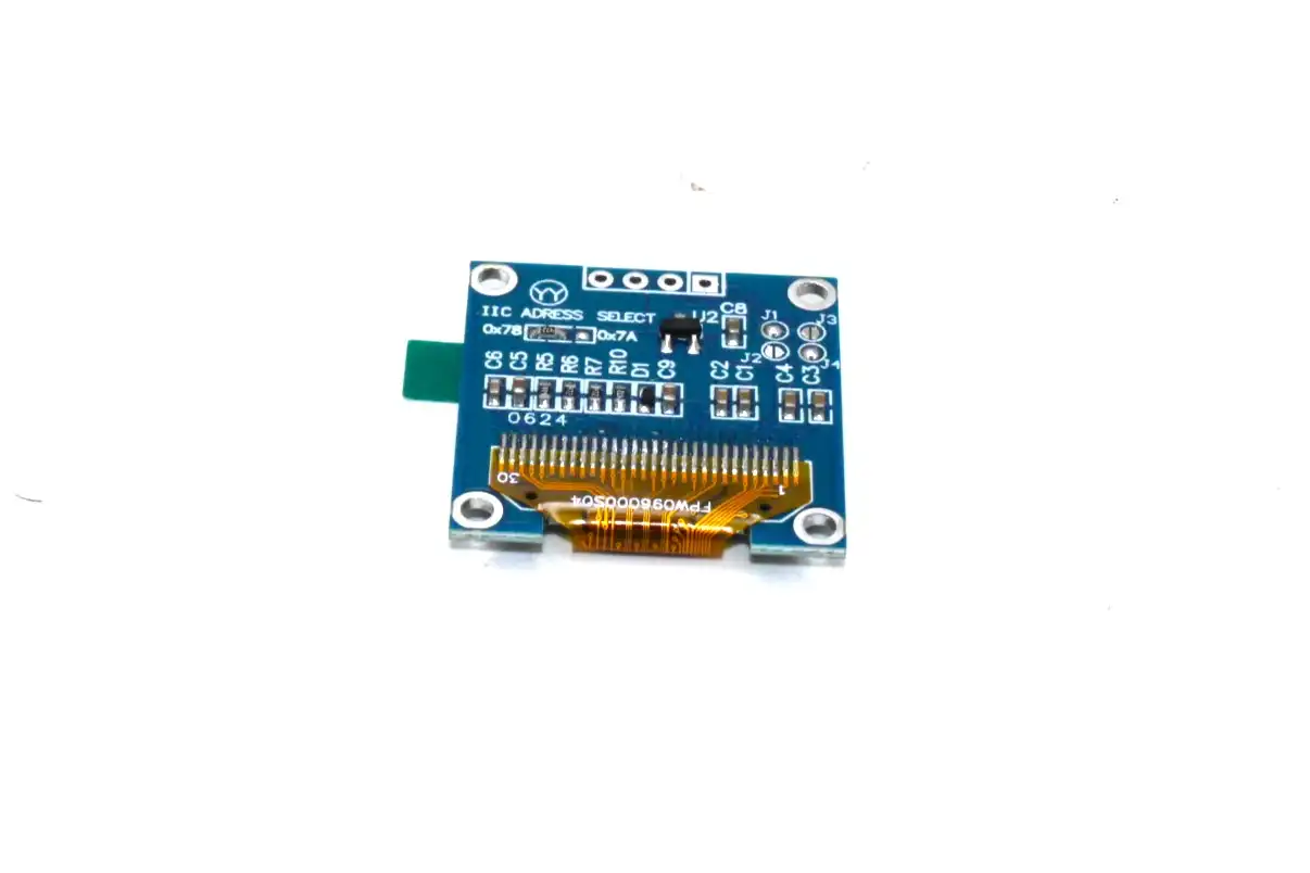 0.96 Inch I2C/IIC 4-Pin OLED Display Module -WHITE