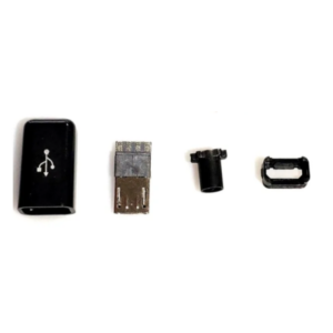 Yt2153y Connector - YT2153Y Micro USB 4pin Male Connector for Charging, Data, OTG Cable-Unassembled