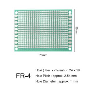 5-x-7-cm-Universal-PCB-Prototype-Board-Single-Sided-2.54mm-Hole-Pitch-2