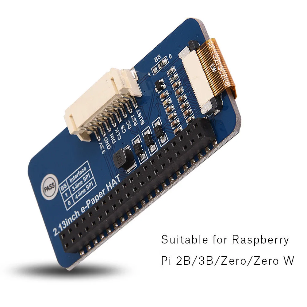 2.13inch-E-Ink-Paper-display-HAT-for-Raspberry-Pi-Three-Color-6