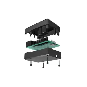 Aluminum Grid Grooved Case for Raspberry Pi 4 3 21175-how-to-install