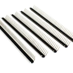 1×40 Right Angle Connector - 1×40 Right Angle Male Berg Strip Connector-5 pcs.