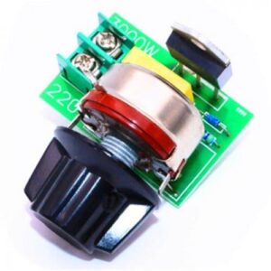3000w Regulator - 3000W Thyristor SCR Voltage Regulator Temperature Dimmer for Speed / Light (AC 220V)