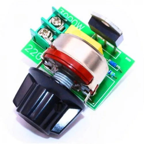 3000w Regulator - 3000W Thyristor SCR Voltage Regulator Temperature Dimmer for Speed / Light (AC 220V)