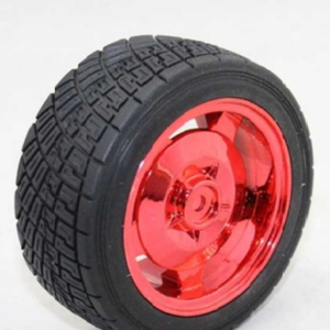 83mm Wheel - 83MM Large Robot Smart Car Wheel, 35MM Width Surface Red