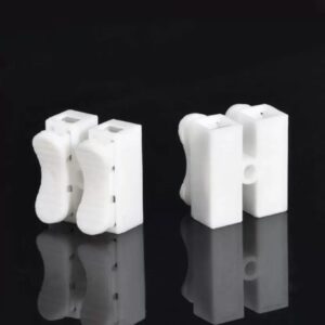 Ch-2 Connector - CH-2 Way Quick Push Type Lock Electric Wire Connectors Terminal (Pack of 5 Pcs)