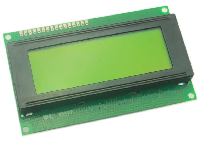 Lcd2004 Display Yellow - LCD2004 Parallel LCD Display with Yellow Backlight