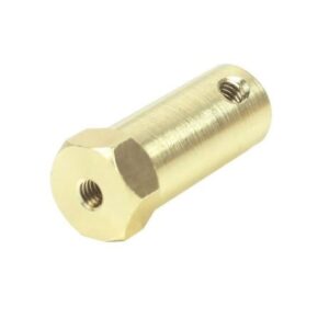 4mm Wheel - 4mm Hex coupling for Robot Smart Car Wheel 30mm Length
