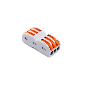 Ch-813 Connector - CH-813 0.08-2.5mm SPL- 3 Pole Wire Connector with Spring Lock Lever for 3 Wire line Connection