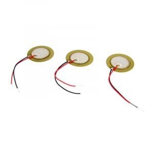27mm Cable - Piezo Buzzer 27mm with Cable – Pack of 3
