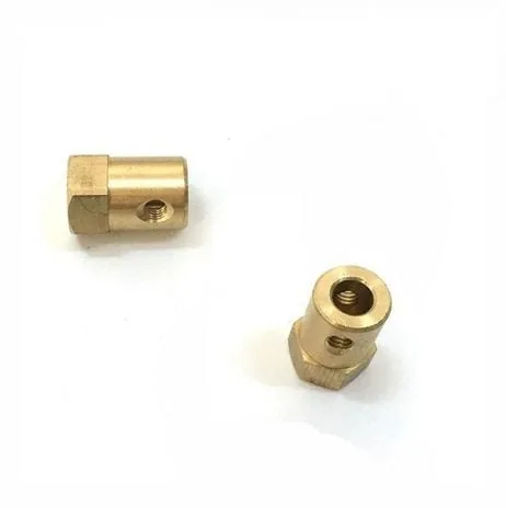 4mm Wheel - Short Coupling for Robot Smart Car Wheel – 4 mm Length: 18mm
