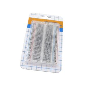 Transparent 400 Points Board - Transparent 400 Points Solderless Breadboard