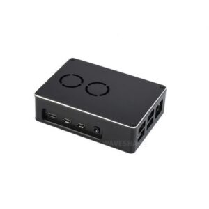 Waveshare Dual Fan Case - Dual Fan Case for Raspberry Pi 4 Dull-Polish Surface