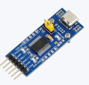 Ft232 Module - Waveshare FT232 USB UART Board (Type C), USB To UART (TTL) Communication Module, USB-C Connector