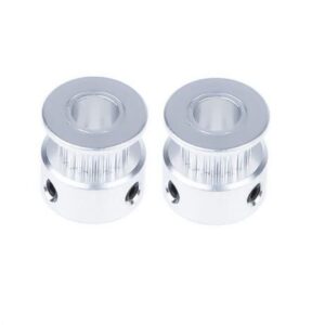 Aluminum Gt2 Timing Pulley 5mm - Aluminum GT2 Timing Pulley 16 Tooth 5mm Bore For 6mm Belt – 2Pcs