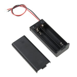 1.5v Battery - 2 x 1.5V AAA battery holder with cover and On/Off Switch