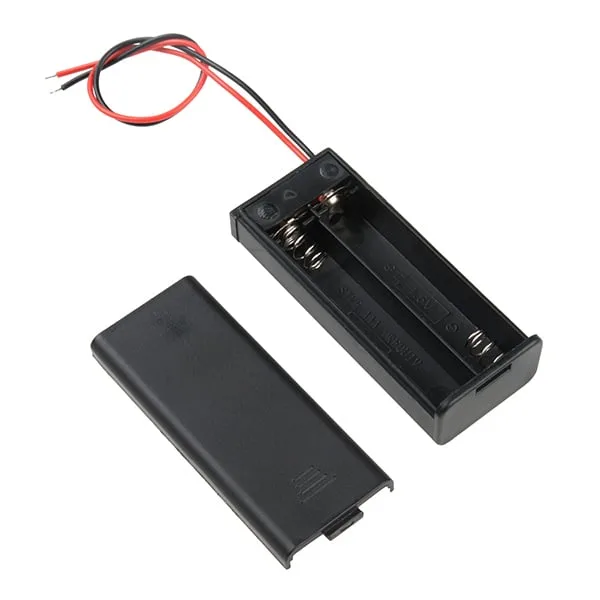 1.5v Battery - 2 x 1.5V AAA battery holder with cover and On/Off Switch