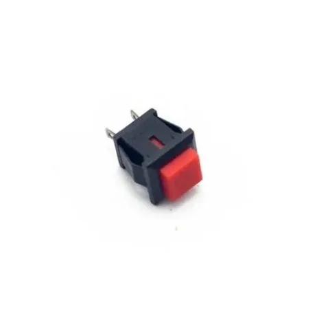 Ds-429b Switch - Red DS-429B 10MM 2PIN Self-Reset Square Push Button Switch