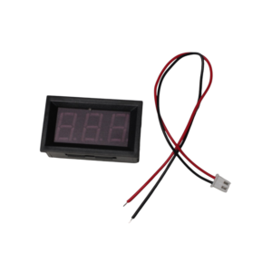 Green 0.56inch AC220V Two Wire AC Voltmeter 70V ~ 500V