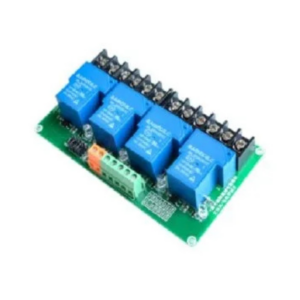 4 Channel Relay Module, 30A with Optocoupler, Isolation 12V Supports, High and Low Triger