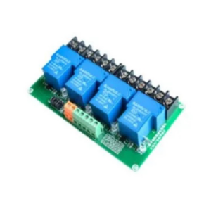 4 Channel Relay Module, 30A with Optocoupler, Isolation 24V Supports, High and Low Triger
