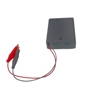 3 x AA Battery Holder Box with Switch and Alligator Clips
