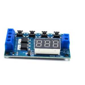 Timing Delay Switch Circuit with Double MOSFET Control
