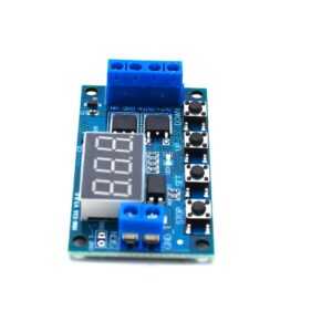 Timing Delay Switch Circuit with Double MOSFET Control