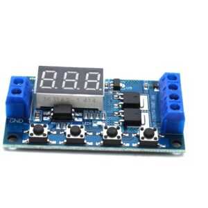 Timing Delay Switch Circuit with Double MOSFET Control