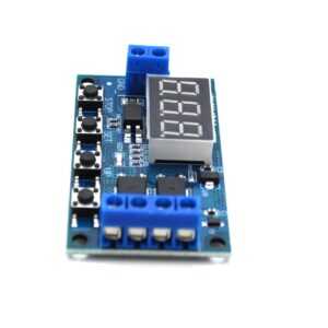 Timing Delay Switch Circuit with Double MOSFET Control