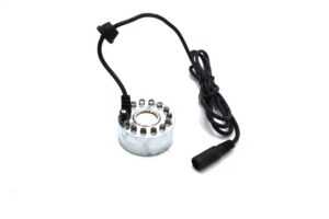 DC24V 16MM 12LED Alloy Air Humidifier Mist Maker Nebulizer 46MM*38MM