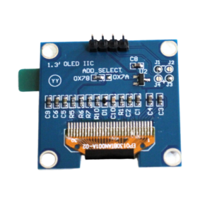 1.3 Inch I2C IIC 4 pin OLED Display Module with VCC GND-Blue