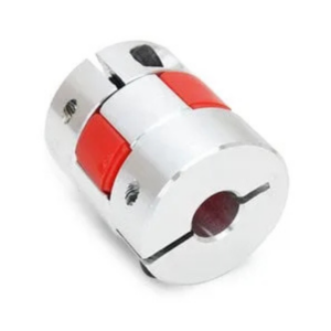 Aluminum OD:20mm L:25mm Flexible Spider Shaft Coupling Bore: 5x8mm