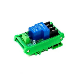 1 Channel Relay Module, 30A with Optocoupler, Isolation 24V Supports, High and Low Triger（with Guide Rail)